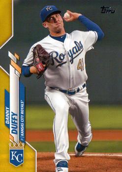2020 Topps - Yellow #438 Danny Duffy Front