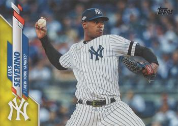 2020 Topps - Yellow #669 Luis Severino Front