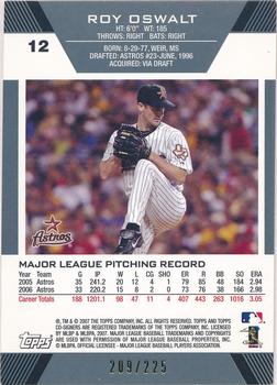 2007 Topps Co-Signers - Gold #12 Roy Oswalt / Carlos Lee Back