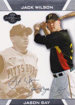 2007 Topps Co-Signers - Gold #27 Jason Bay / Jack Wilson Front