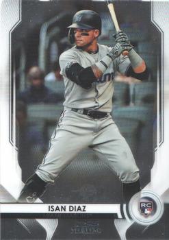 2020 Bowman Sterling #BSR-67 Isan Diaz Front