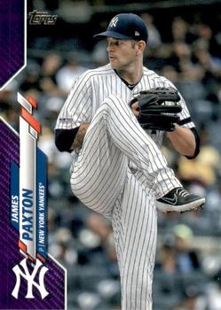 2020 Topps - Purple #68 James Paxton Front