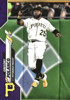 2020 Topps - Purple #170 Gregory Polanco Front