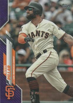 2020 Topps - Purple #334 Kevin Pillar Front