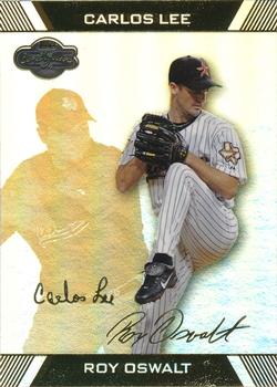 2007 Topps Co-Signers - Hyper Silver Gold #12 Roy Oswalt / Carlos Lee Front