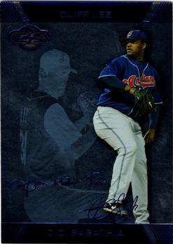 2007 Topps Co-Signers - Silver Blue #38 CC Sabathia / Cliff Lee Front
