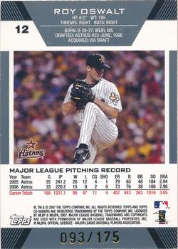 2007 Topps Co-Signers - Silver Bronze #12 Roy Oswalt / Carlos Lee Back
