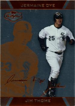 2007 Topps Co-Signers - Silver Bronze #86 Jim Thome / Jermaine Dye Front