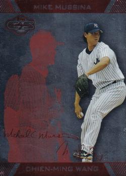 2007 Topps Co-Signers - Silver Red #9 Chien-Ming Wang / Mike Mussina Front