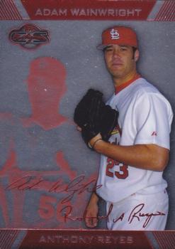 2007 Topps Co-Signers - Silver Red #67 Anthony Reyes / Adam Wainwright Front