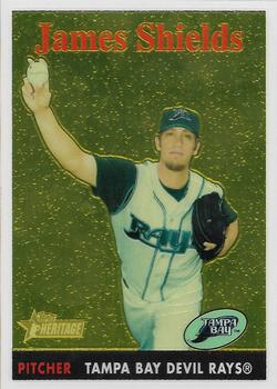 2007 Topps Heritage - Chrome #THC82 James Shields Front