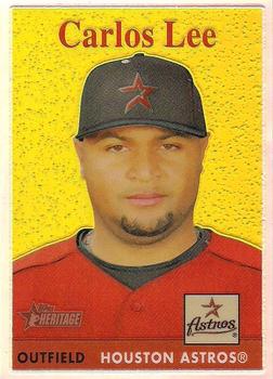 2007 Topps Heritage - Chrome Refractors #THC78 Carlos Lee Front