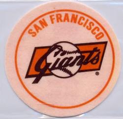 2007 Topps Heritage - Felt Logos #NNO San Francisco Giants Front