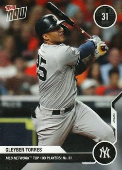 2020 Topps Now MLB Network's Top 100 #MN31 Gleyber Torres Front