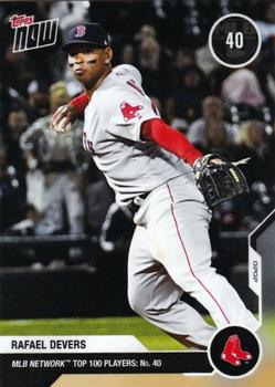 2020 Topps Now MLB Network's Top 100 #MN40 Rafael Devers Front