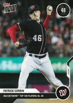 2020 Topps Now MLB Network's Top 100 #MN48 Patrick Corbin Front