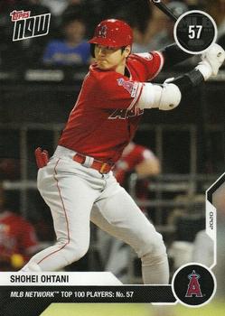 2020 Topps Now MLB Network's Top 100 #MN57 Shohei Ohtani Front