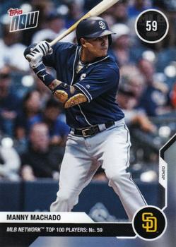 2020 Topps Now MLB Network's Top 100 #MN59 Manny Machado Front