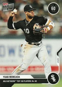 2020 Topps Now MLB Network's Top 100 #MN60 Yoan Moncada Front