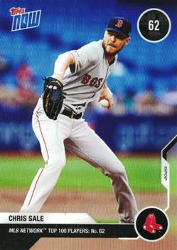 2020 Topps Now MLB Network's Top 100 #MN62 Chris Sale Front
