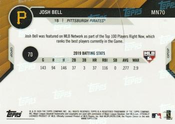 2020 Topps Now MLB Network's Top 100 #MN70 Josh Bell Back