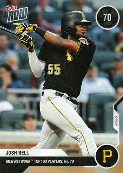 2020 Topps Now MLB Network's Top 100 #MN70 Josh Bell Front