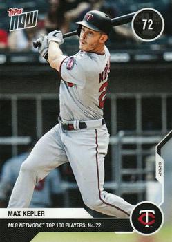 2020 Topps Now MLB Network's Top 100 #MN72 Max Kepler Front