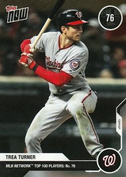 2020 Topps Now MLB Network's Top 100 #MN76 Trea Turner Front