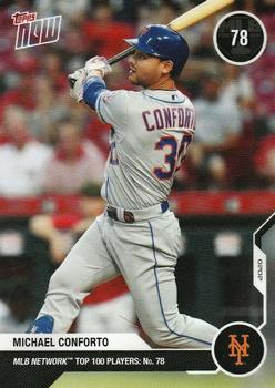 2020 Topps Now MLB Network's Top 100 #MN78 Michael Conforto Front