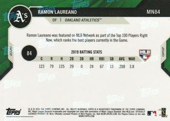 2020 Topps Now MLB Network's Top 100 #MN84 Ramon Laureano Back