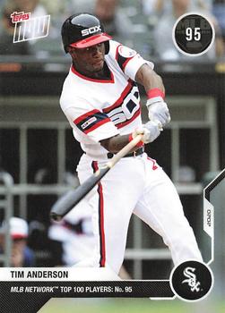 2020 Topps Now MLB Network's Top 100 #MN95 Tim Anderson Front