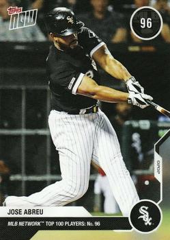 2020 Topps Now MLB Network's Top 100 #MN96 Jose Abreu Front