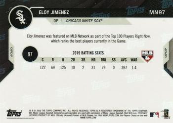 2020 Topps Now MLB Network's Top 100 #MN97 Eloy Jimenez Back