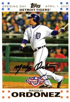 2007 Topps Opening Day - Gold #15 Magglio Ordonez Front
