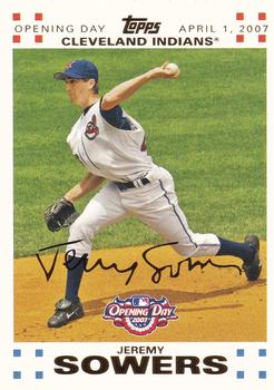 2007 Topps Opening Day - Gold #49 Jeremy Sowers Front