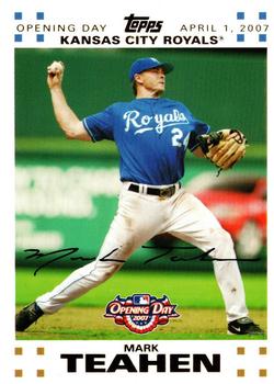 2007 Topps Opening Day - Gold #71 Mark Teahen Front