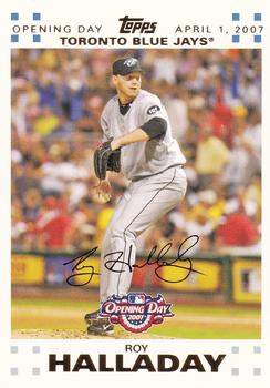 2007 Topps Opening Day - Gold #72 Roy Halladay Front