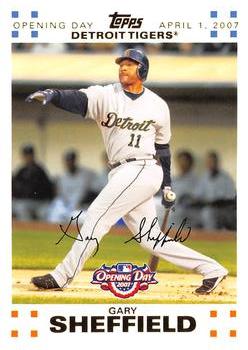 2007 Topps Opening Day - Gold #79 Gary Sheffield Front
