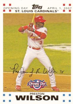 2007 Topps Opening Day - Gold #100 Preston Wilson Front