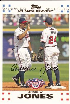 2007 Topps Opening Day - Gold #114 Andruw Jones Front
