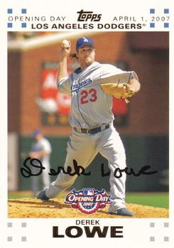 2007 Topps Opening Day - Gold #118 Derek Lowe Front