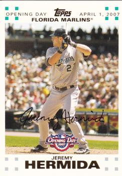 2007 Topps Opening Day - Gold #149 Jeremy Hermida Front