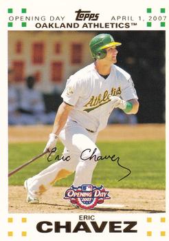 2007 Topps Opening Day - Gold #159 Eric Chavez Front