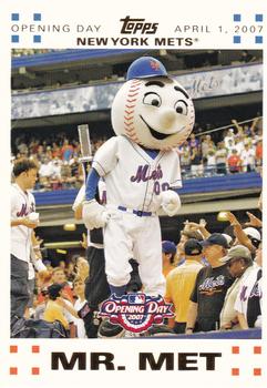 2007 Topps Opening Day - Gold #204 Mr. Met Front