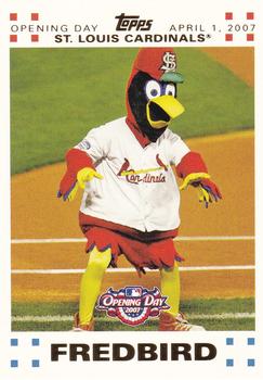 2007 Topps Opening Day - Gold #214 Fredbird Front