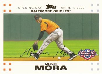 2007 Topps Opening Day - Gold #219 Melvin Mora Front