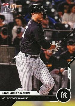 2020 Topps Now Road to Opening Day New York Yankees #OD-32 Giancarlo Stanton Front