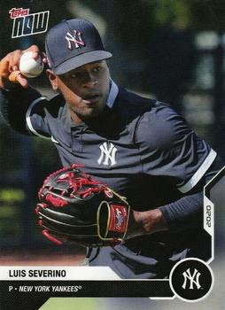 2020 Topps Now Road to Opening Day New York Yankees #OD-39 Luis Severino Front