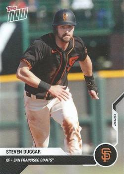 2020 Topps Now Road to Opening Day San Francisco Giants #OD-437 Steven Duggar Front