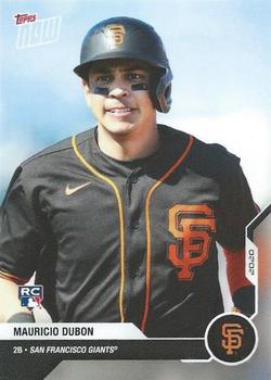 2020 Topps Now Road to Opening Day San Francisco Giants #OD-438 Mauricio Dubon Front